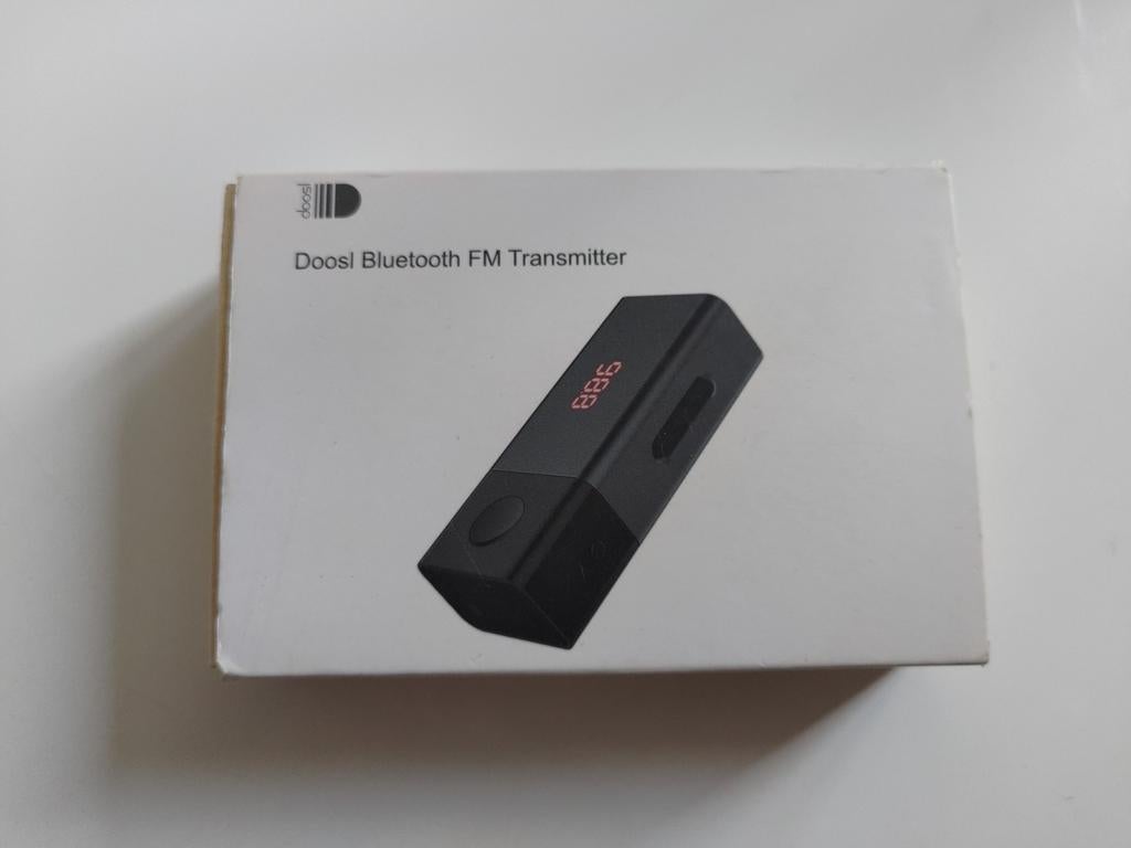 Doosl Bluetooth FM Transmitter, Ophalen of Verzenden, Zo goed als nieuw