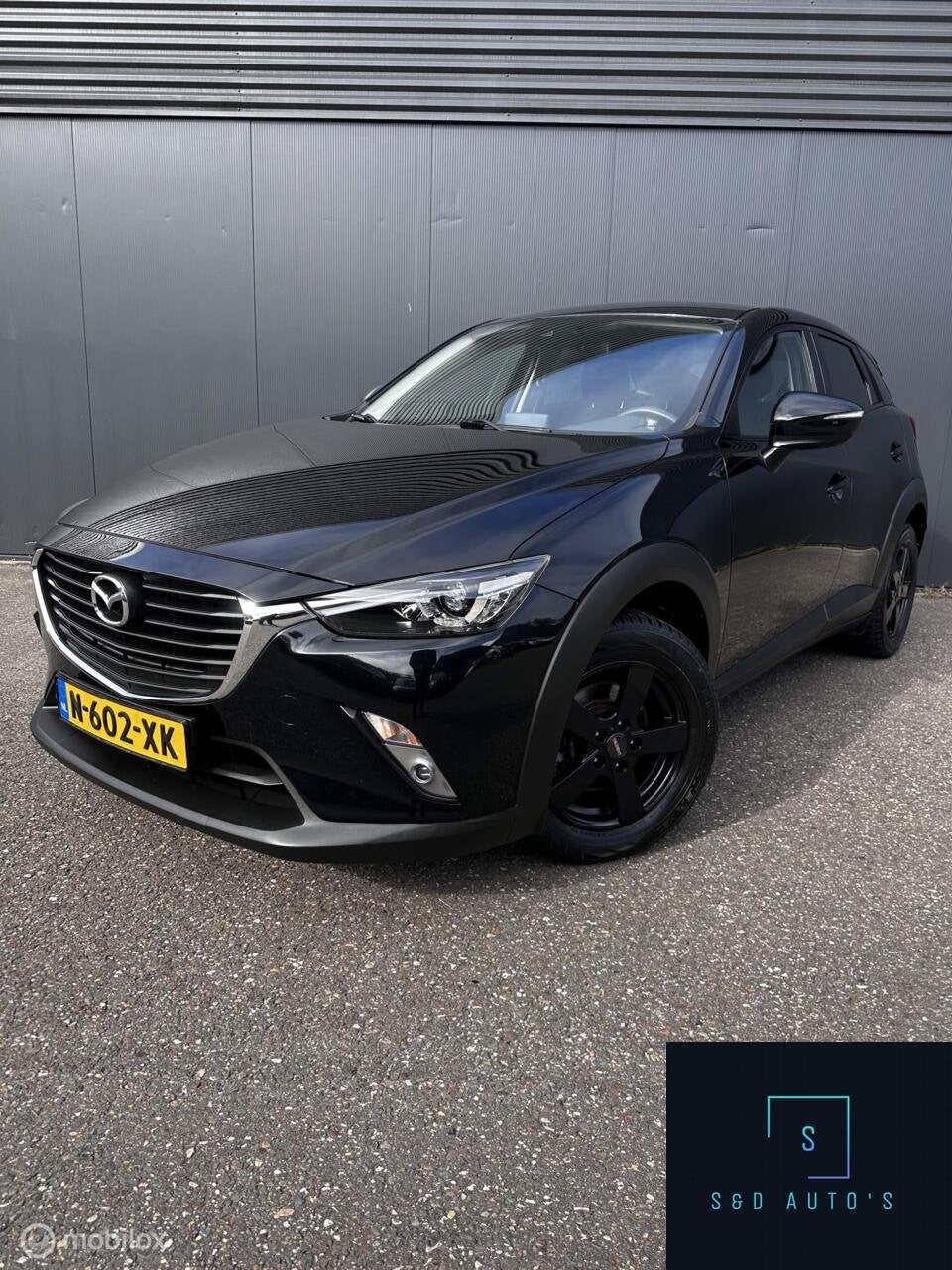 Mazda CX-3 2.0 SkyActiv-G 120 Dynamic / Nieuwstaat..., Auto's, Euro 6, 4 cilinders, Zwart, Leder