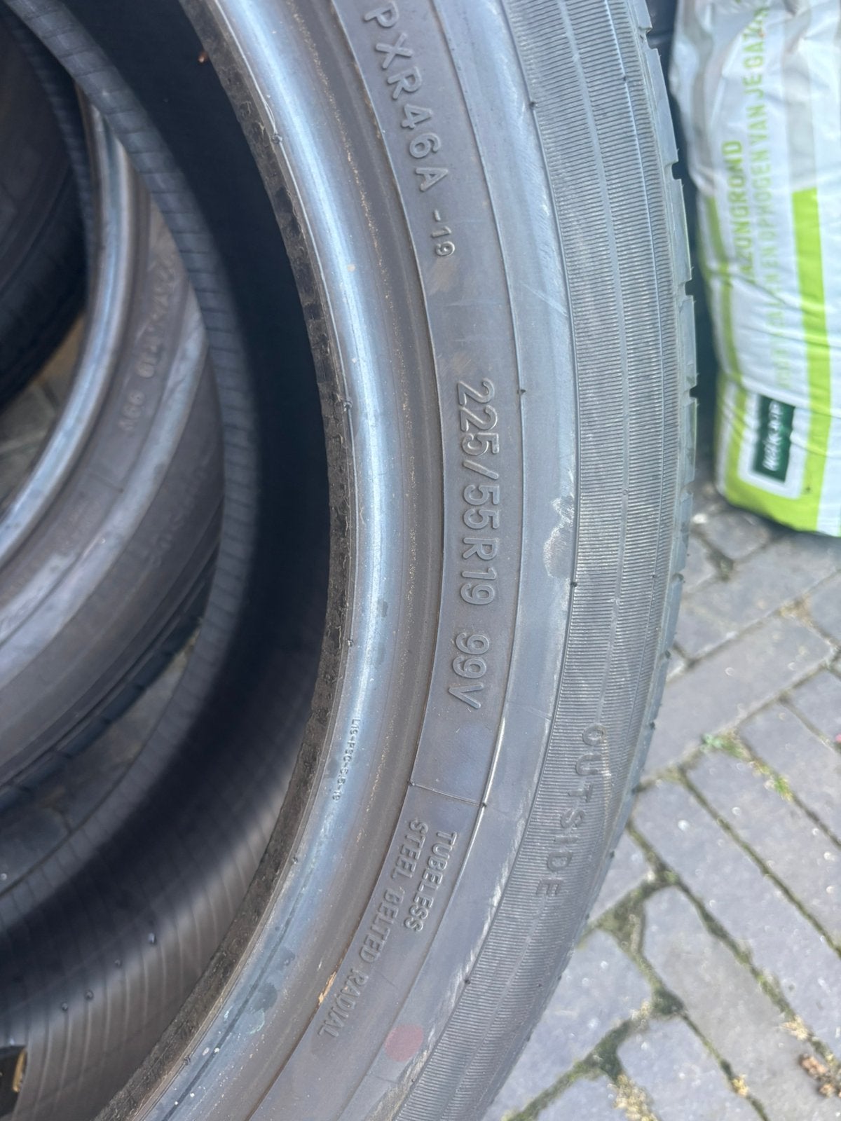 Demo set toyo proxes banden., Auto-onderdelen, 19 inch, Gebruikt, Ophalen of Verzenden, Band(en)