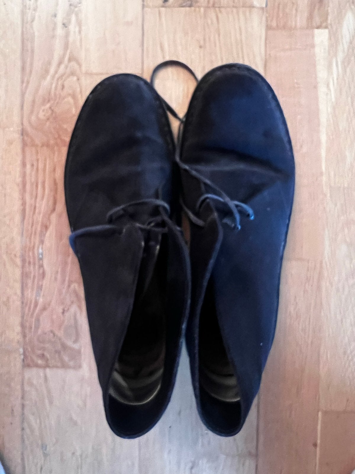 Clarks Originals Desert Boots - Zwart Suède, Ophalen of Verzenden, Gedragen, Zwart, Boots