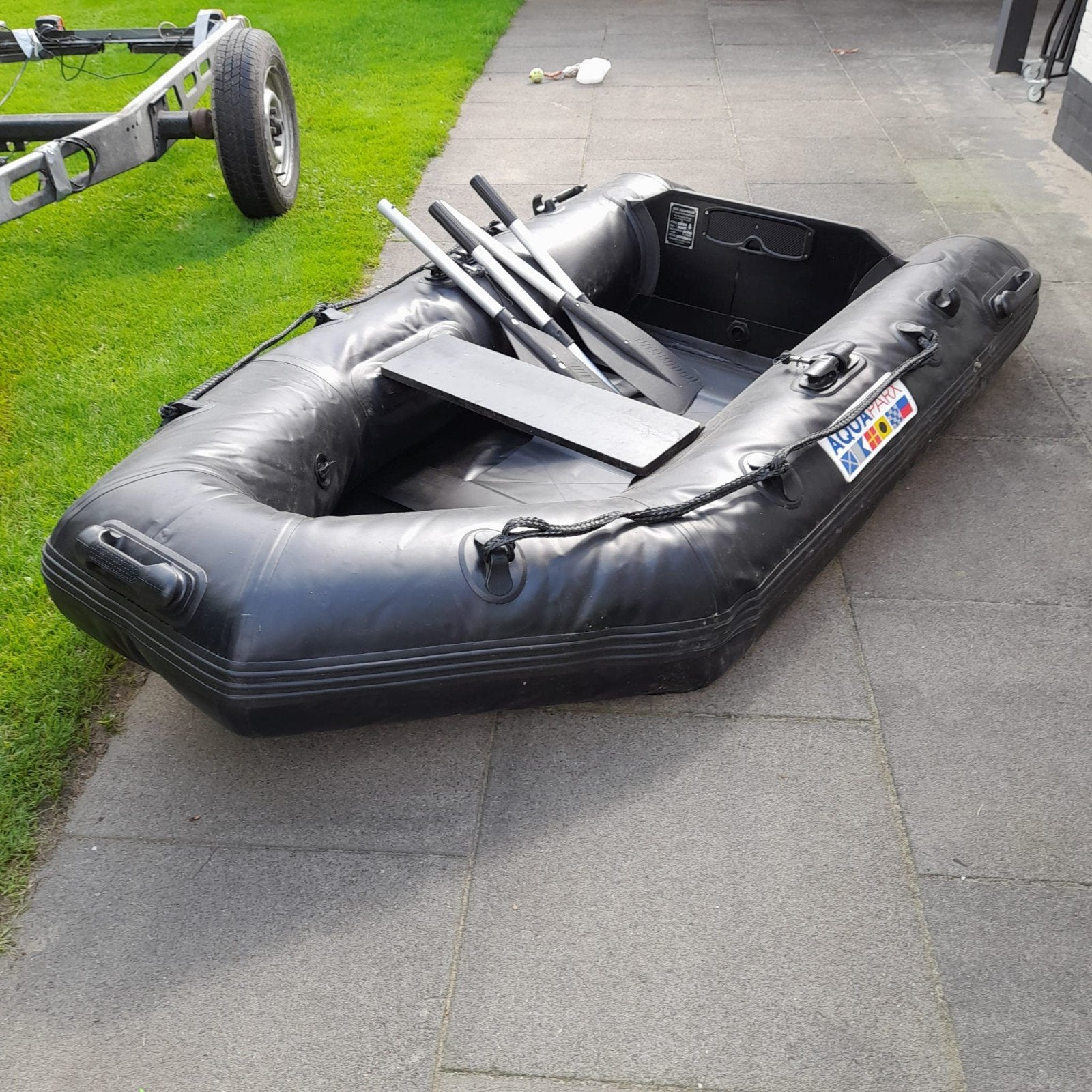 2 persoons rubberboot merk Aquaparx, Watersport en Boten, Hengelsport | Algemeen, Ophalen