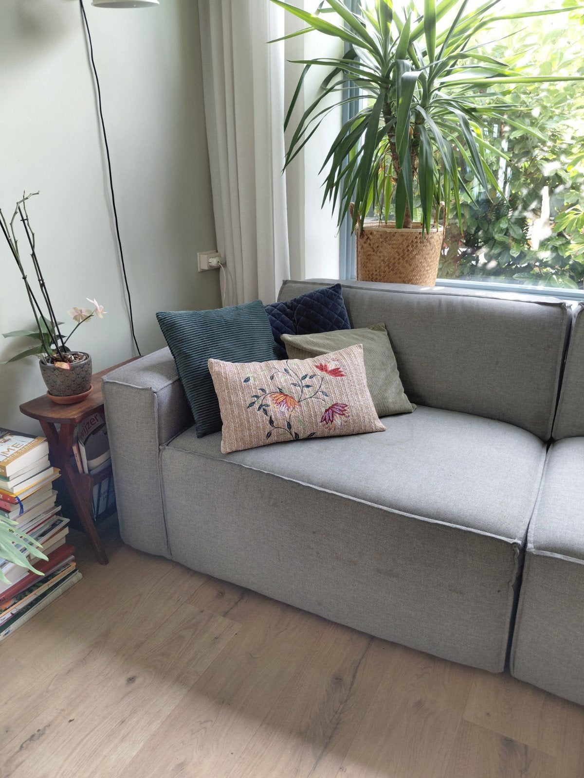 1,5 zits bank gratis af te halen, Ophalen, Zo goed als nieuw, 75 tot 100 cm, Minder dan 150 cm