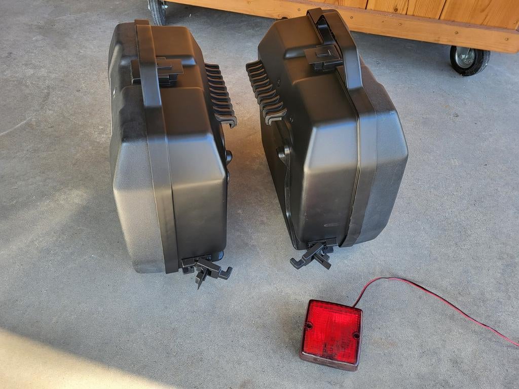 Bmw k100/k1100 kofferset met sleutel, Ophalen