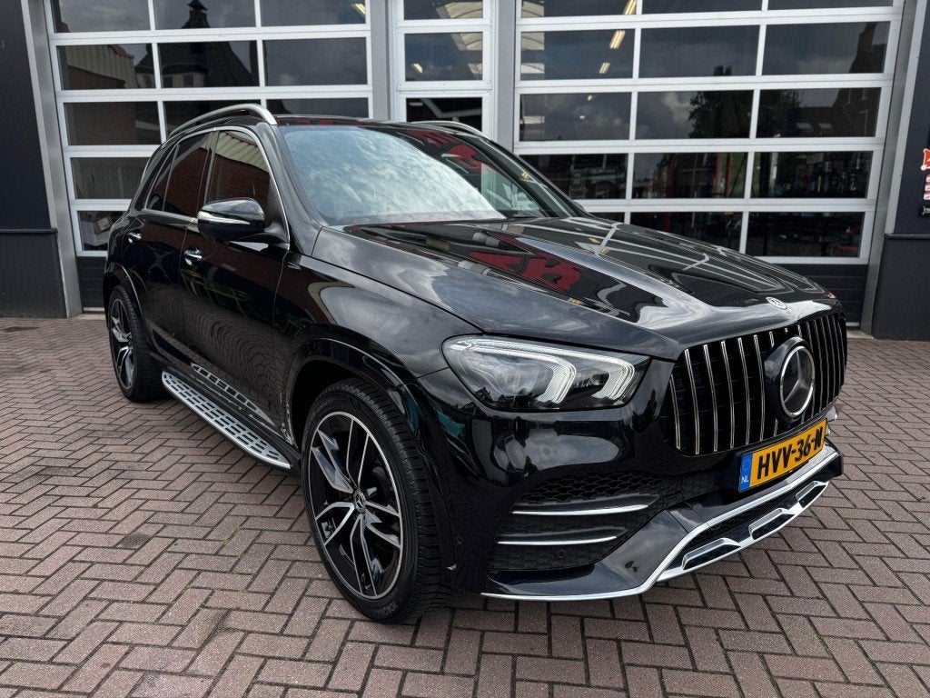 Mercedes-benz GLE-KLASSE 400 D 4MATIC PREMIUM PLUS AMG / 360, Auto's, USB, 2925 cc, GLE, Zwart