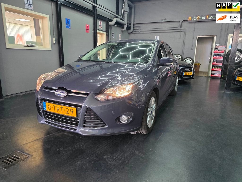 Ford Focus 1.0 EcoBoost Edition Plus NAP!, Euro 5, Gebruikt, Zwart, 635 kg