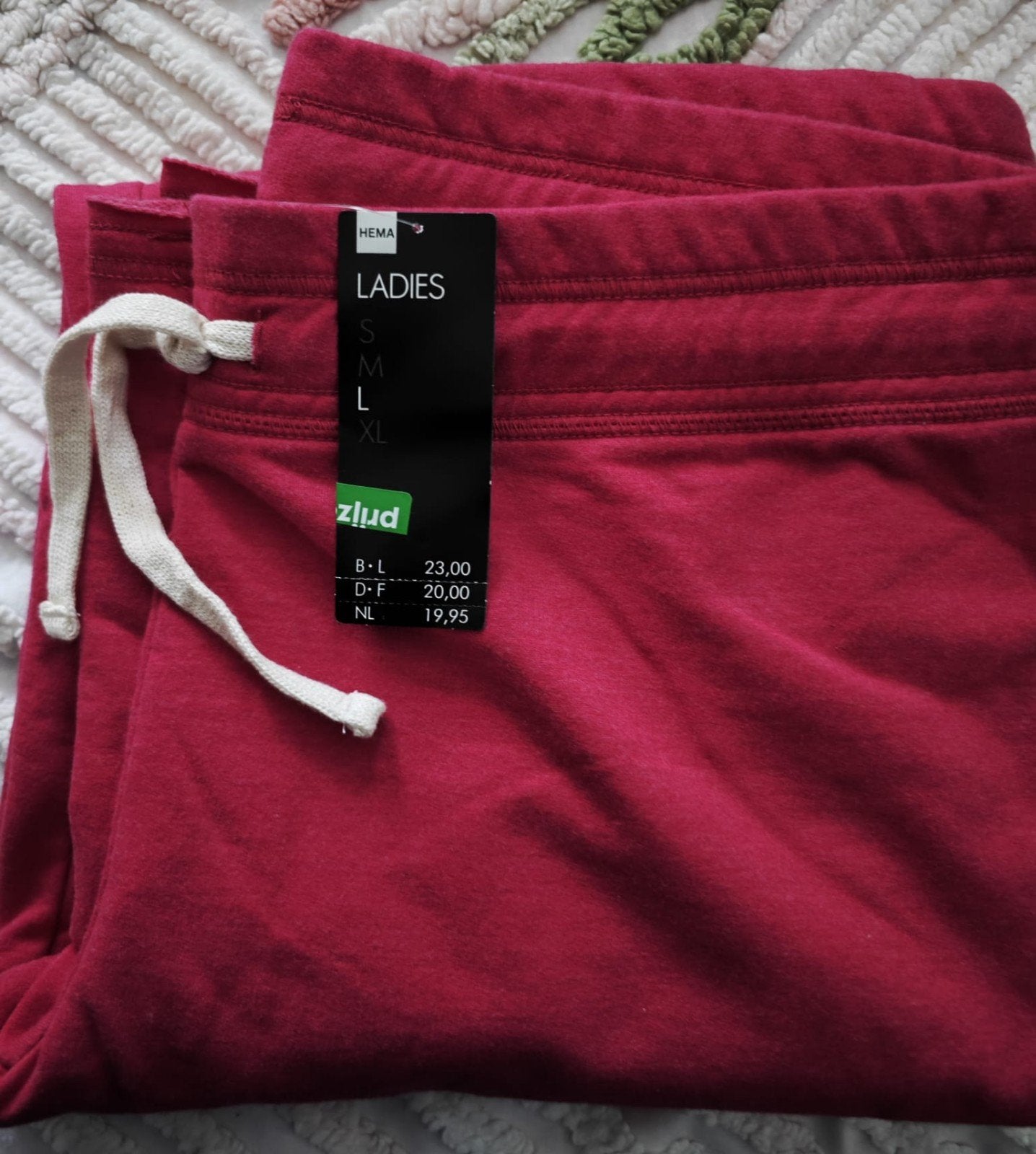 Hema dames joggingbroek roze maat L nieuw, Ophalen of Verzenden