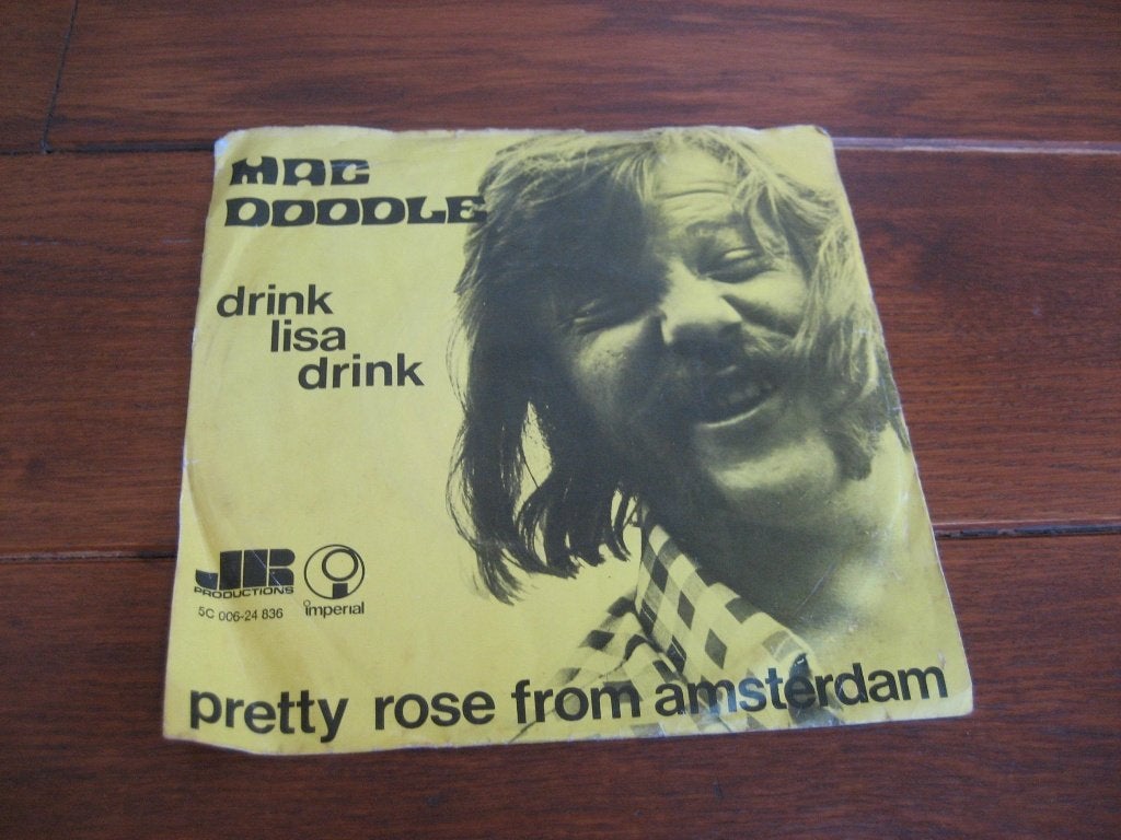 70s nl mac dooddle pretty rose from amsterdam, Ophalen of Verzenden, Gebruikt, 7 inch, Pop