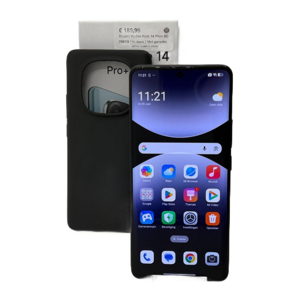 Xiaomi Redmi Note 14 Pro+ 5G 256GB | In doos | Met garantie, Overige modellen, Dordrecht@usedproducts.nl, Toulonselaan 72, Ophalen of Verzenden