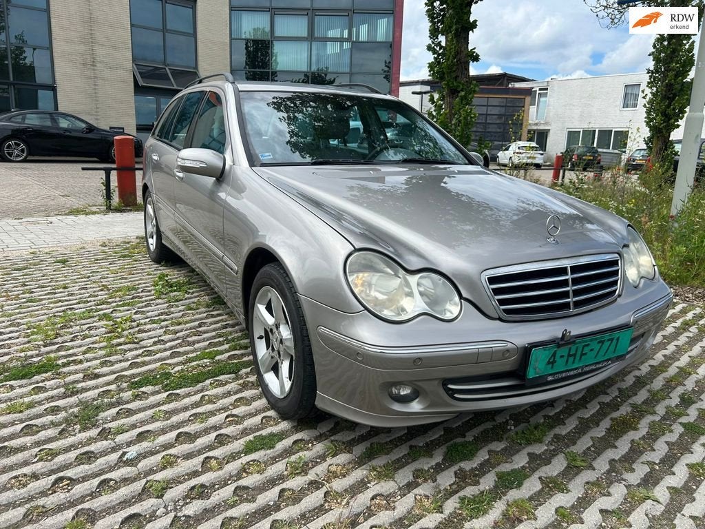 Mercedes-Benz C-klasse Combi 200 CDI Avantgarde Bj.2007 Kmst, Auto's, Mercedes-Benz, Automaat, Gebruikt, 122 pk, Origineel Nederlands