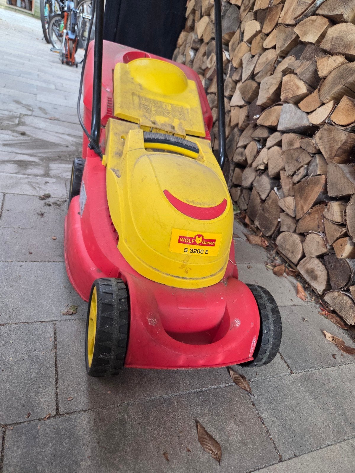 Wolf Garten S 3200 E elektrische grasmaaier, Ophalen, Gebruikt