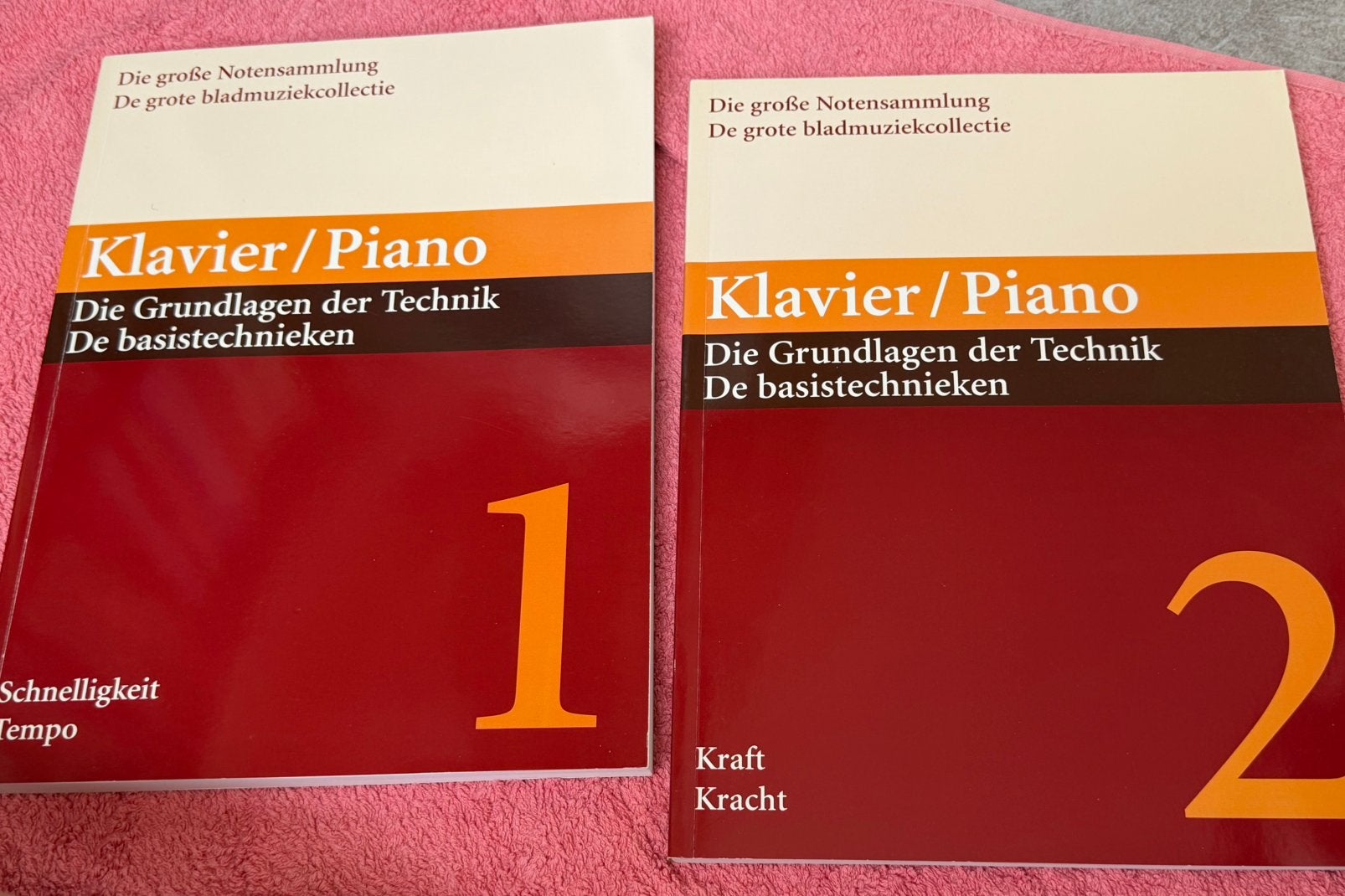 2 prachtige nieuwe piano boeken de grote muziekcollectie, Ophalen of Verzenden, Beta, Nieuw, Niet van toepassing
