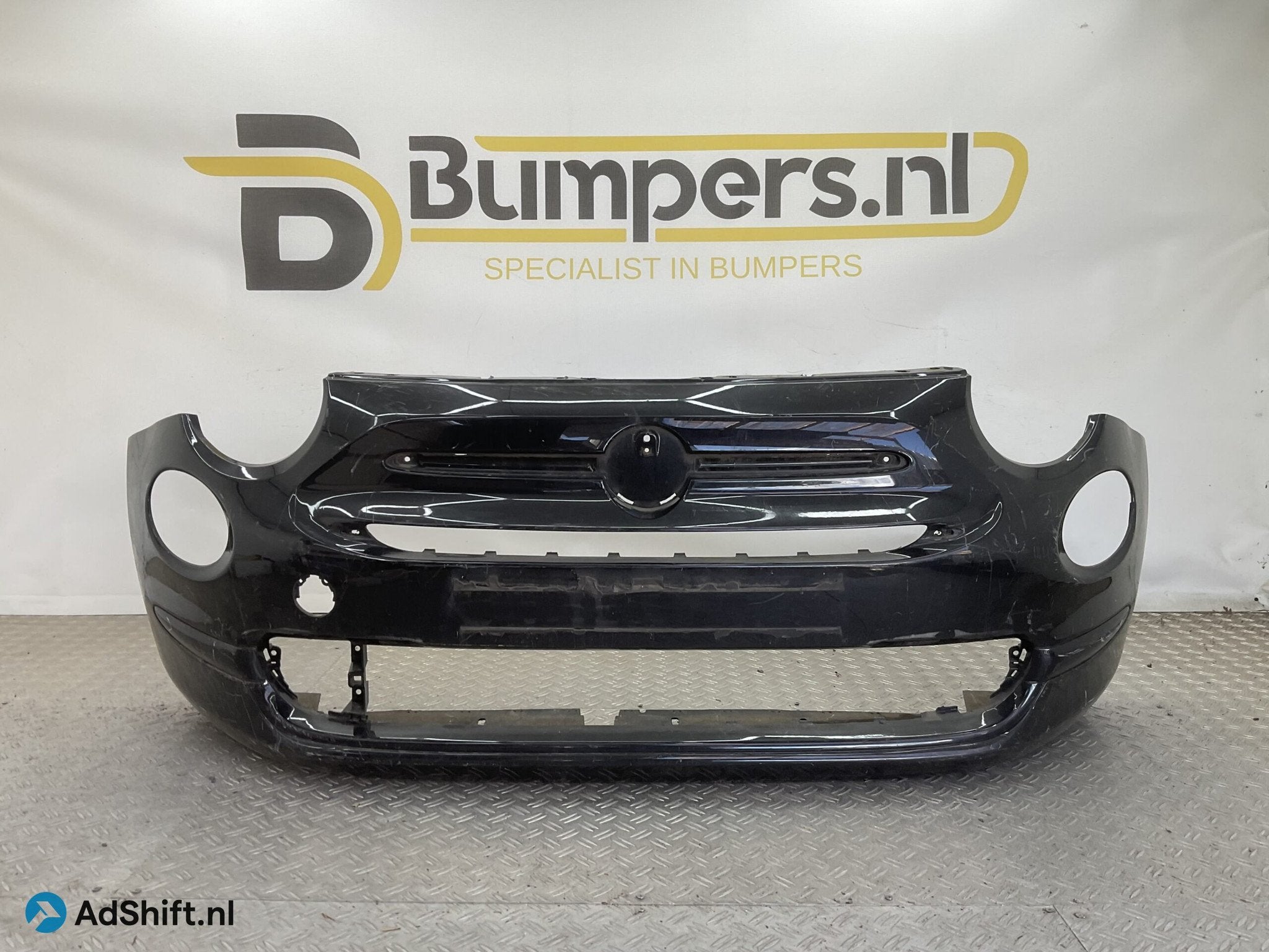 Bumper Fiat 500 Facelift 2016-2021 735619476 Voorbumper B8-2, Bumper