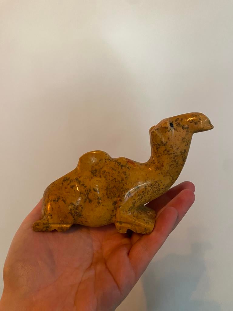 Dromedaris steen uit Afrika, Antiek en Kunst, Ophalen of Verzenden, Afrika