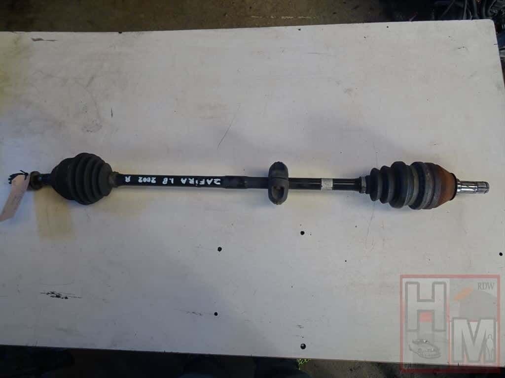 Opel Zafira A aandrijfas 1.8 16V 1999 - 2005 Rechts, Gebruikt, -, -, Ophalen of Verzenden