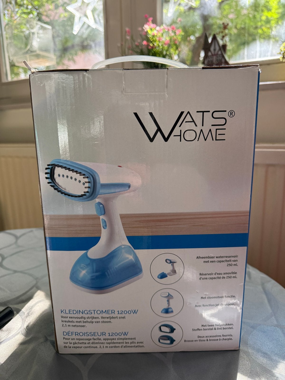 WATS HOME Kledingstomer 1200W - Nieuw in doos, Ophalen, Nieuw, Kledingstomer