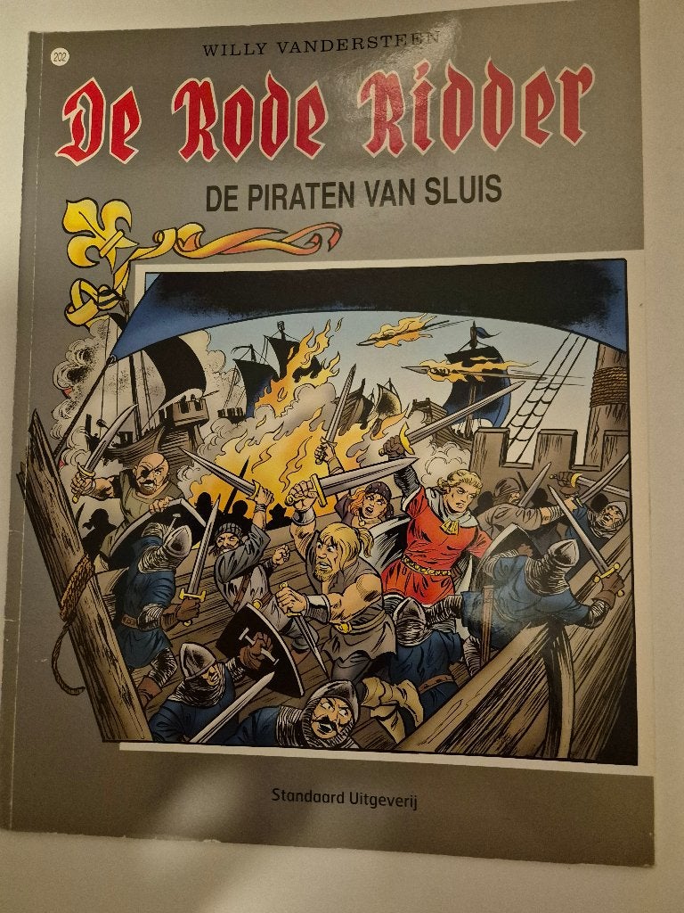De rode ridder, Eén stripboek, Ophalen, Gelezen, Willy Vandersteen