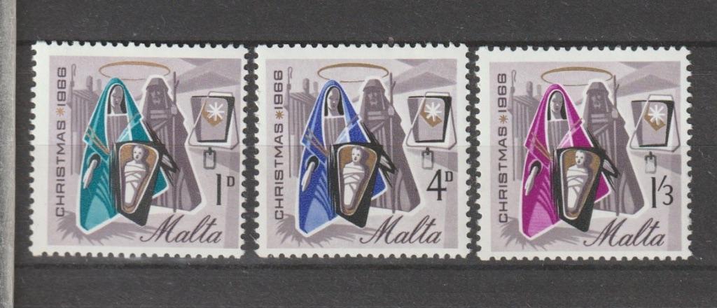 TSS Kavel 340069 Malta   pf minr 347-349, Ophalen, Malta, Postfris