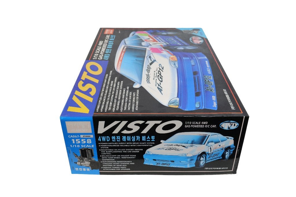 Academy VISTO GAS CAR ACA-01558 nitro rc, Hobby en Vrije tijd, Modelbouw | Radiografisch | Auto's, Nieuw, Ophalen of Verzenden