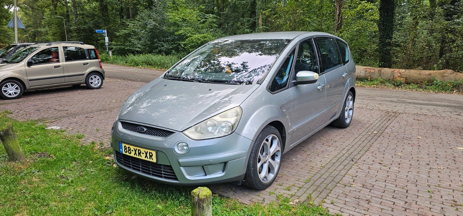 Ford S-Max 2.5 20V Turbo 162KW 2007 Grijs (lees tekst!), Auto's, Voorwielaandrijving, 1581 kg, 7 stoelen, 2521 cc
