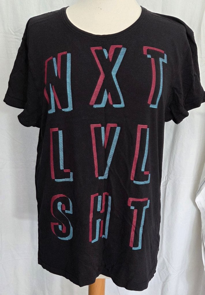 Dames t-shirt, zwart. Maat M, Kleding | Dames, T-shirts, Maat 38/40 (M), Zwart, Ophalen of Verzenden, Korte mouw