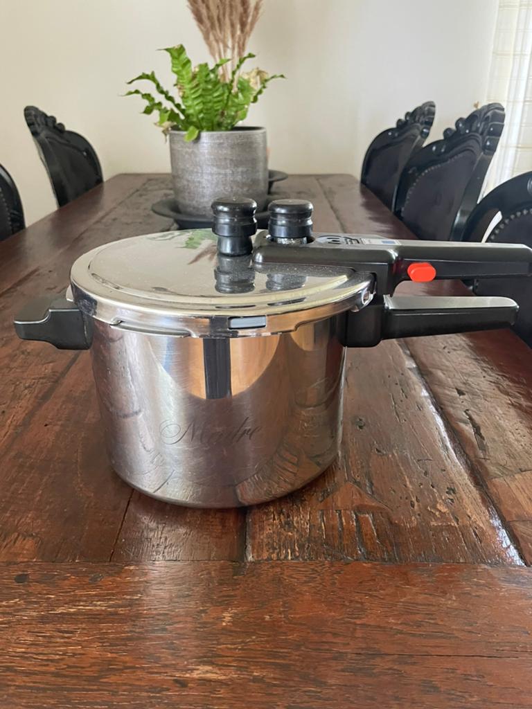 TEFAL MAITRE SNELKOOKPAN 6L, Huis en Inrichting, Kookpan of Snelkookpan, Gebruikt, Keramische plaat, Ophalen of Verzenden