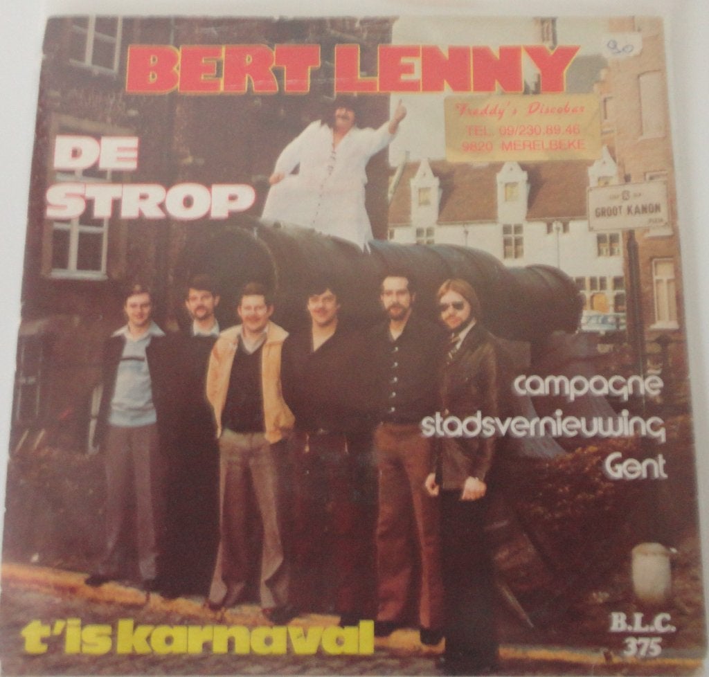 Bert Lenny > De strop, Ophalen of Verzenden, Gebruikt, 7 inch, Nederlandstalig