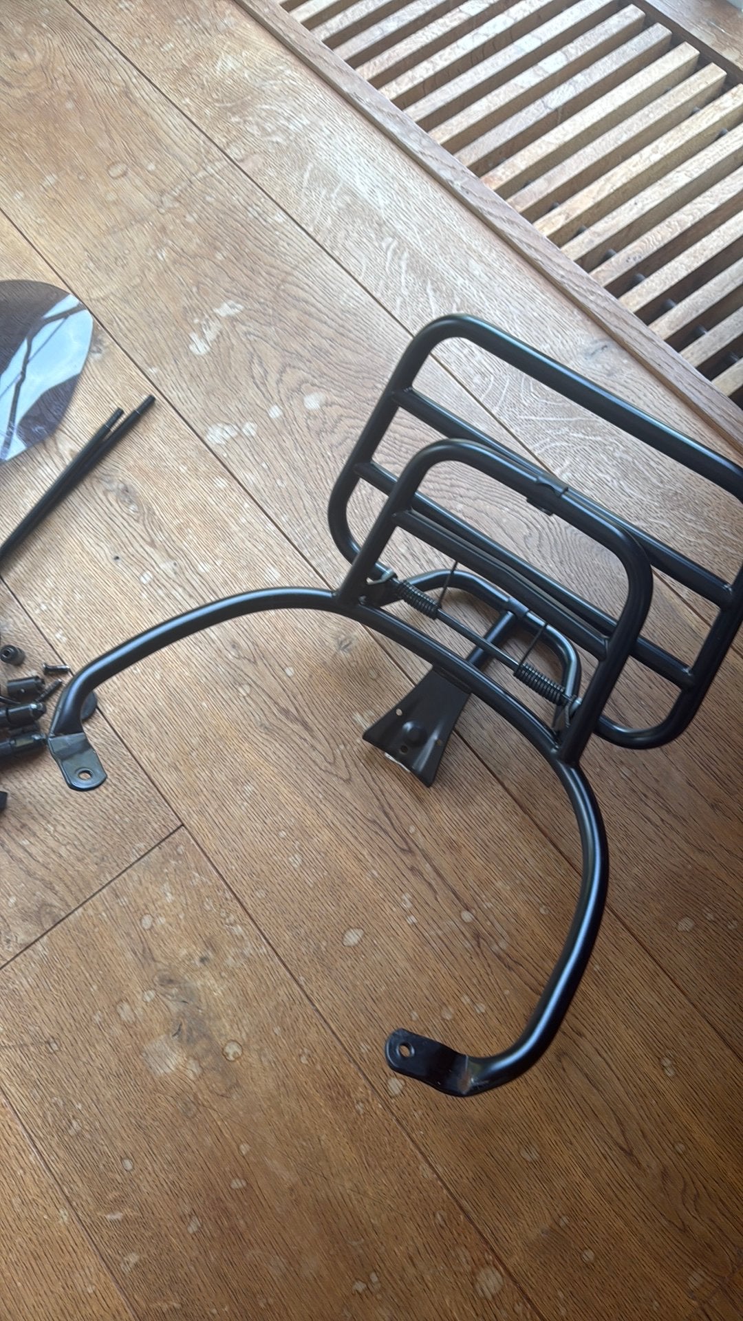 Originele Vespa Sprint / Primavera achterdrager zwart zgan, Ophalen of Verzenden, Zo goed als nieuw, Overige typen, Vespa