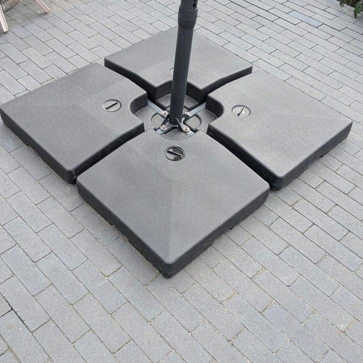 parasoltegels, Tuin en Terras, Ophalen, Zo goed als nieuw, Minder dan 1 meter, Parasolvoet