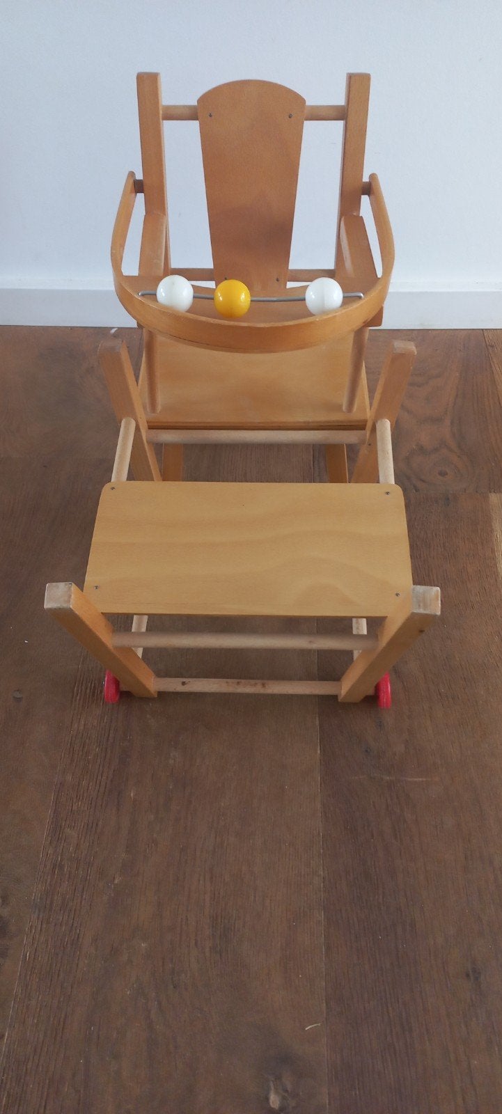Poppenstoel Vintage, Kinderen en Baby's, Ophalen of Verzenden, Gebruikt, Babypop