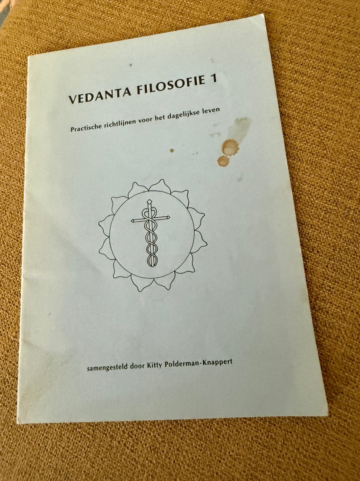 Vedanta Filosofie 1, Boeken, Ophalen of Verzenden, Zo goed als nieuw, Meditatie of Yoga, Instructieboek