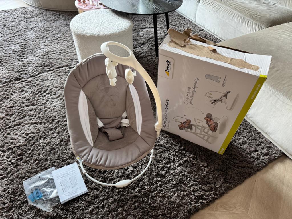 Hauck alpha bouncer deluxe, Ophalen of Verzenden, Zo goed als nieuw, Overige typen