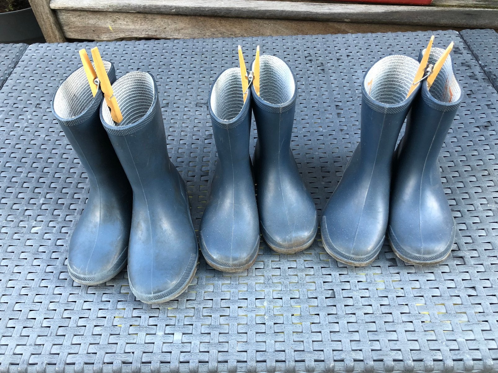 Herfsttip. Dunlop laarzen gebruikt, Ophalen, Gebruikt, Jongen of Meisje, Laarzen