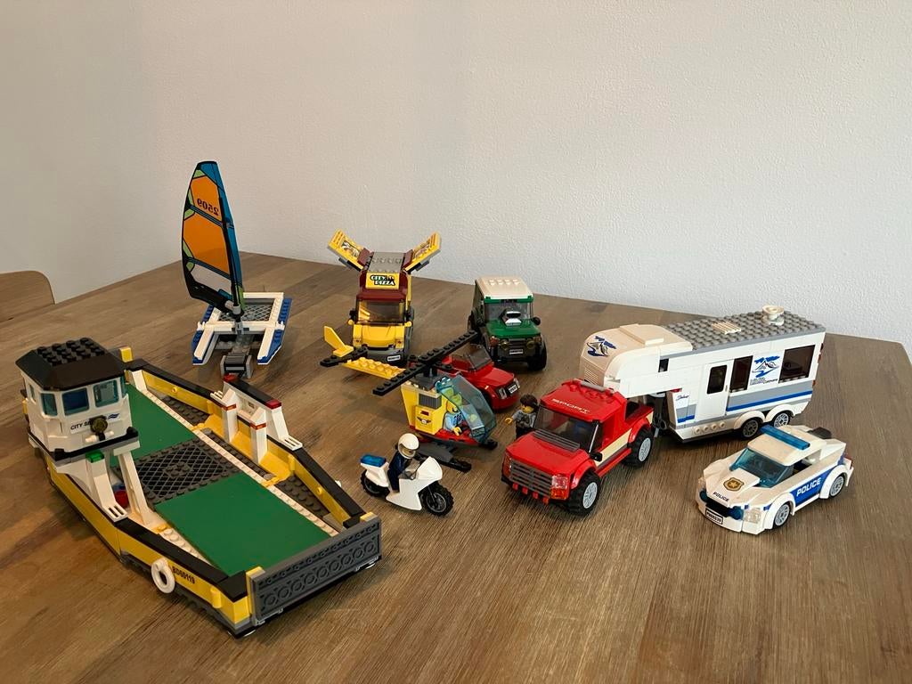 Lego City Voertuigen Sets, Kinderen en Baby's, Speelgoed | Duplo en Lego, Lego, Ophalen of Verzenden, Compleet, Complete set