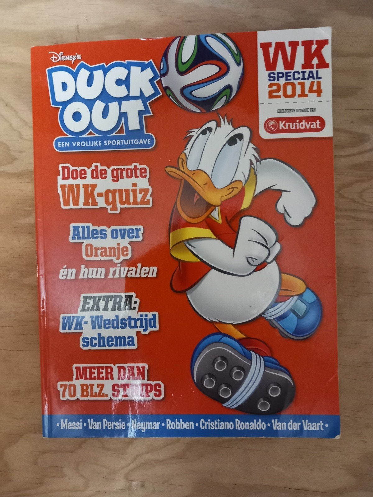 Donald Duck Duck Out WK Special 2014, Ophalen, Zo goed als nieuw, Overige typen
