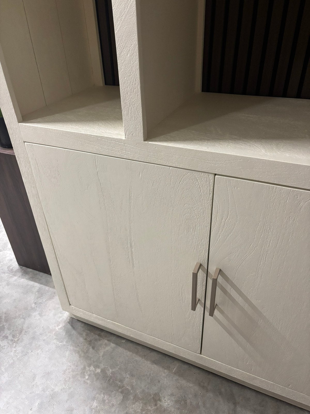 Wandkast jaxx Mangohout 120 cm, wit van livingfurn, Ophalen, 100 tot 150 cm, Onbekend, Nieuw