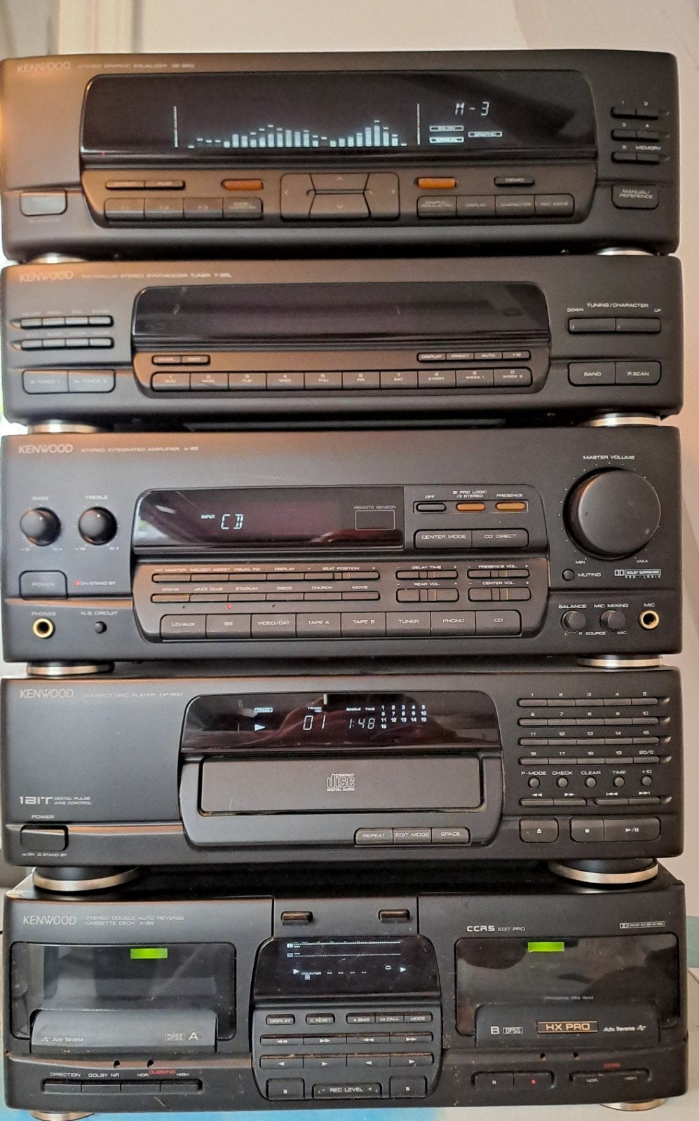Kenwood M85 Hifi Set, Ophalen, Gebruikt, Tuner of Radio, Overige merken