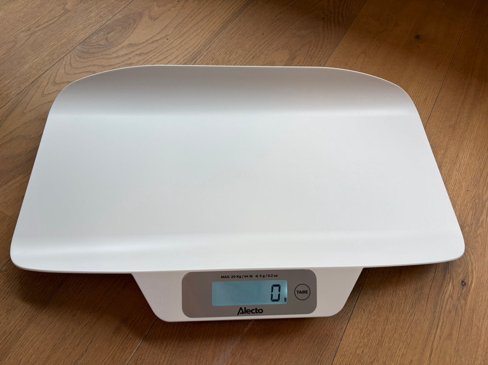 Alecto babyweegschaal BC-30 incl. opbergtas, Ophalen, 1 tot 500 gram, Personenweegschaal, 10 tot 50 kg