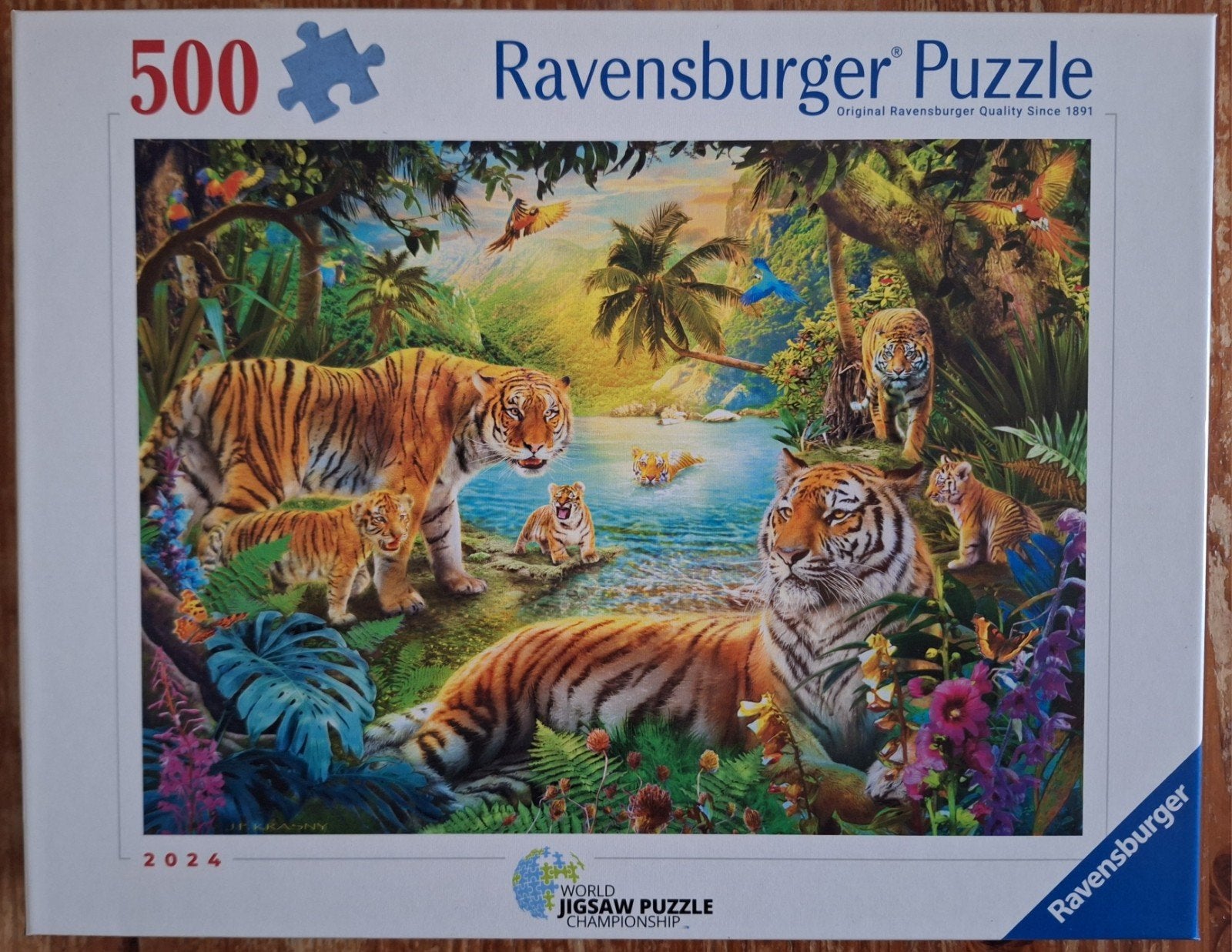 Ravensburger puzzel 500 stukjes, Ophalen of Verzenden, 500 t/m 1500 stukjes, Zo goed als nieuw, Legpuzzel