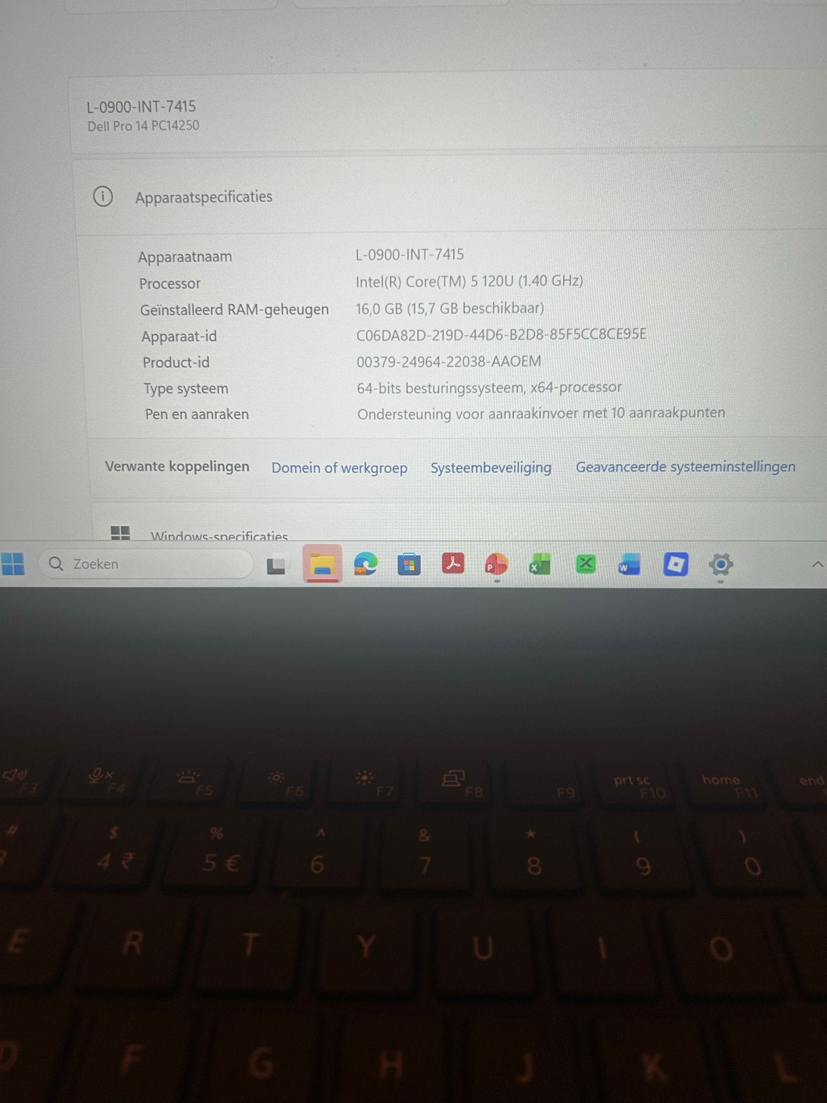 Dell laptop 14 pro met touchscreen!Binnen 2/3 doorgestuurd, Computers en Software, Windows Laptops, Gebruikt, Qwerty, Ophalen of Verzenden