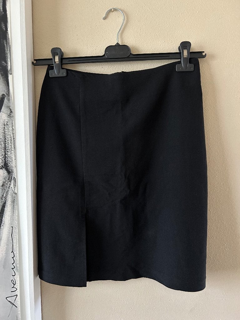Zwarte rok met split maat M BOYCO, Kleding | Dames, Maat 38/40 (M), Verzenden, Zwart, Zo goed als nieuw