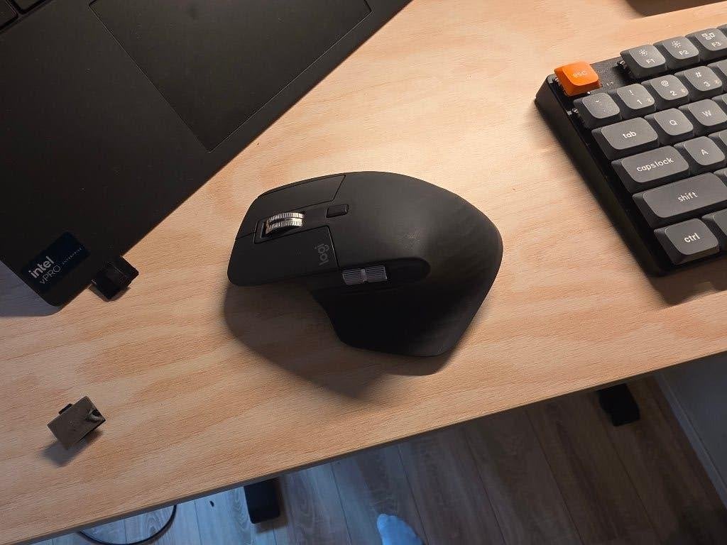 Logitech MX Master 3s zgan, Computers en Software, Muizen, Rechtshandig, Muis, Ergonomisch, Ophalen of Verzenden