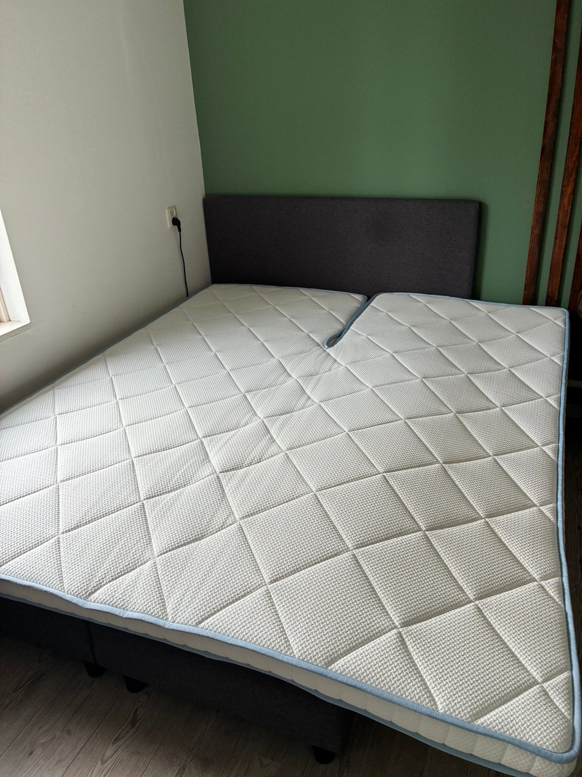 Topmatras / topper 180 x 210 cm, Ophalen, 210 cm, Tweepersoons, Zo goed als nieuw