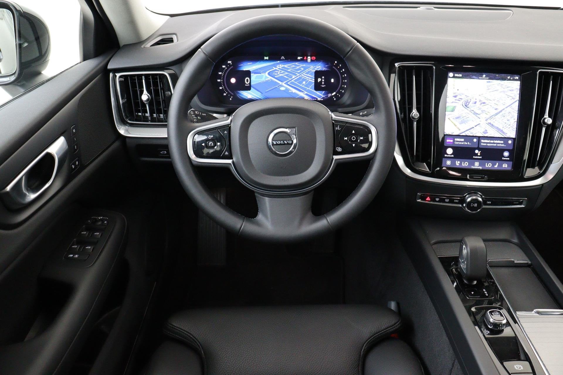 Volvo S60 B4 (M-HYBRID) PLUS DARK -LEDER|POWER-SEATS|360CA, 12 maanden, Euro 6, 4 cilinders, S60