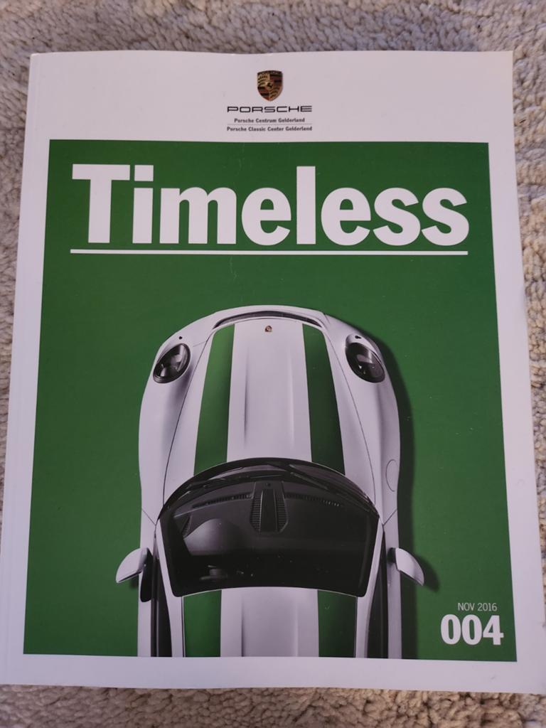Porsche Timeless Magazine Nr. 004 - Nov 2016, Boeken, Ophalen of Verzenden, Zo goed als nieuw, Porsche