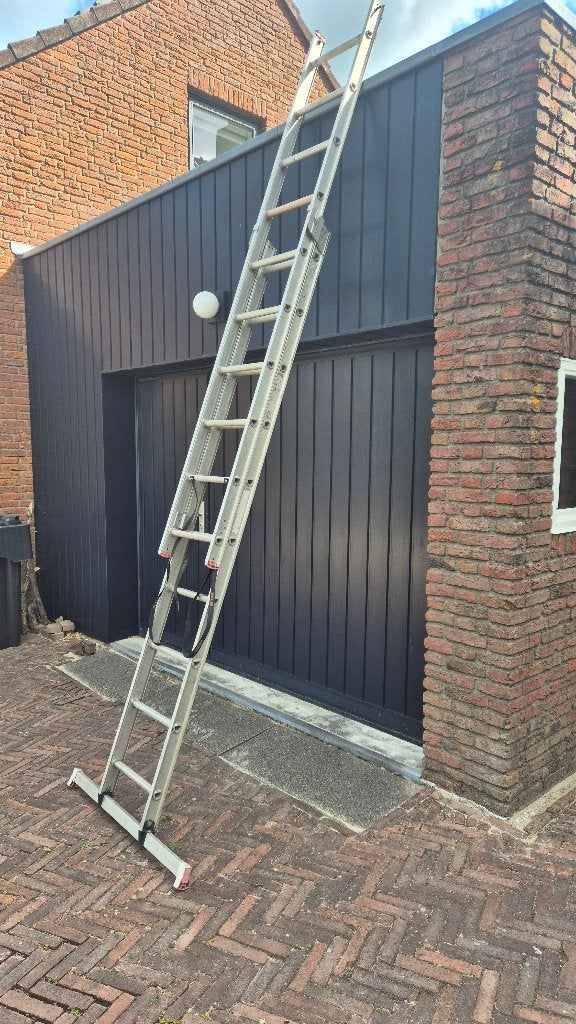 Altrex reform ladder 2x10 treden, Doe-het-zelf en Verbouw, Ladders en Trappen, Ophalen, Gebruikt, Ladder, Opvouwbaar of Inschuifbaar