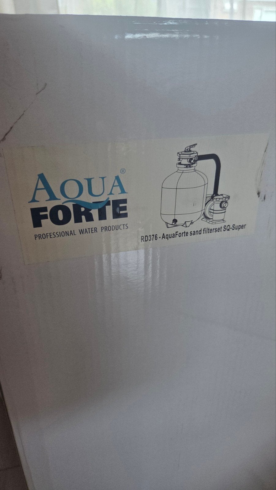 AquaForte zwembad zandfilterset SQ-Super RD376  10m³/u, Ophalen of Verzenden, Nieuw, Filter
