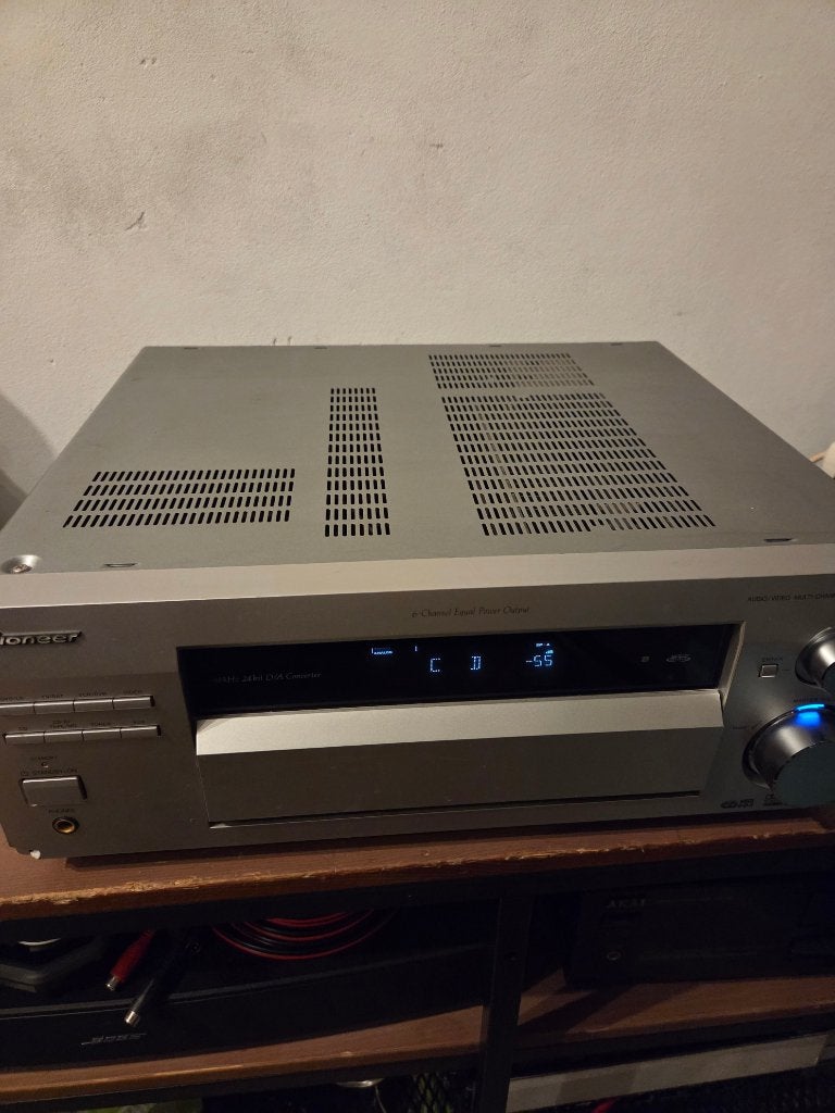 Pioneer VSX-D812 receiver met complete surround set, Ophalen, Losse componenten, Zo goed als nieuw, Pioneer