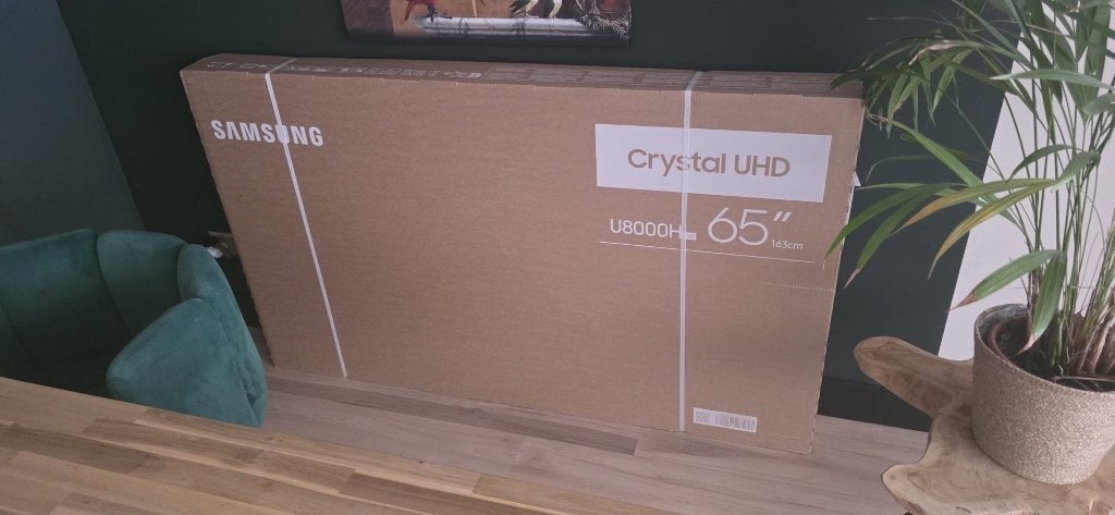 Samsung crystal UHD 65 inch, Ophalen, 50 Hz, Nieuw, Samsung