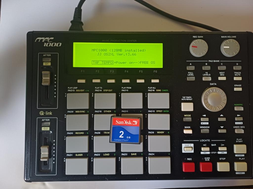 Mpc 1000 + JJOS2XL te koop, Ophalen of Verzenden, Gebruikt
