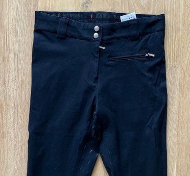 Mooie rijbroek Aviar maat M, Dieren en Toebehoren, Paardrijkleding, Dressuur, Overige merken, Zo goed als nieuw, Zwart